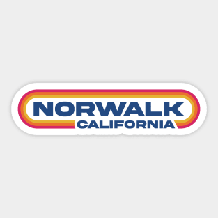 Norwalk California Sticker